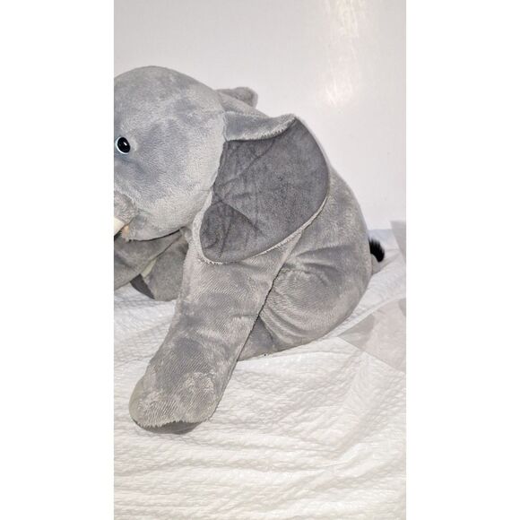 A Planet Earth Elephant Plush Stuffed Animal Toy Realistic African Pachyderm - Picture 2 of 12